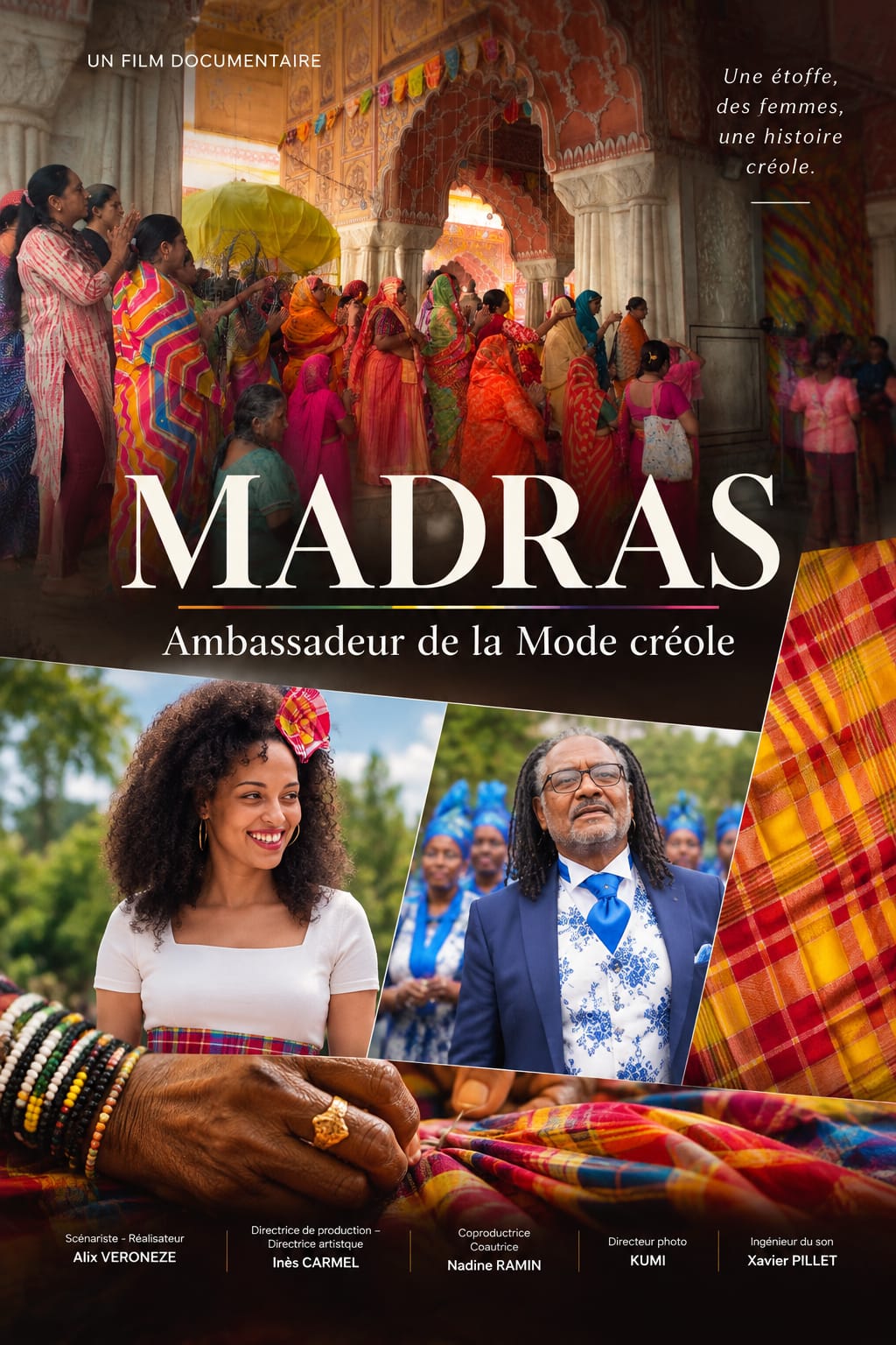 Visuel du documentaire Itinéraire de la mode caribéenne : Madras